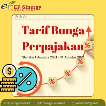 Tarif Bunga Perpajakan Agustus 2021